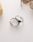 Fashion Knotted Cross Open Ring