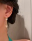 Fashion Gold Diamond Love Heart Tassel Earrings