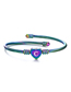 Fashion G Stainless Steel 26 Letters Color Cable Wire Bracelet