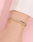 Fashion 1# Alloy Palm Star Pig Nose Geometric Anklet