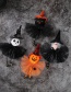 Fashion Black Cat Bell Halloween Pumpkin Ghost Pendant