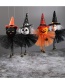 Fashion Black Cat Bell Halloween Pumpkin Ghost Pendant