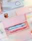 Fashion Pink-rainbow Emoji Cartoon Rectangular Stationery Box