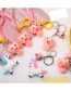 Fashion Bells-hungry Pig Cartoon Emoticon Pig Bell Keychain