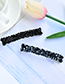 Fashion Pink Alloy Resin Bead Hairpin