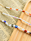 Fashion Color Alloy Resin Pearl Multilayer Necklace