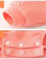 Fashion Pink Long-sleeved Big Pocket Baby Bodysuit