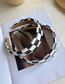 Fashion 4 Cm Checkerboard Wide-brimmed Headband