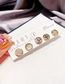 Fashion Real Gold Color Plated Micro-inlaid Zirconium Round Heart Earrings Set