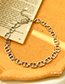 Fashion Silver Alloy Ring Necklace