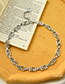 Fashion Silver Alloy Geometric Shape Necklace