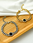 Fashion Silver Alloy Chain Round Necklace