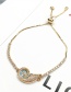 Fashion Golden Bronze And Diamond Conch Bracelet
