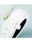 Fashion White Transparent Resin Star Sponge Headband