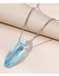 Fashion Blue Crystal Necklace