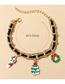 Fashion Gold Christmas Tree Garland Chain Bracelet
