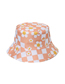 Fashion Pink Polyester Print Bucket Hat