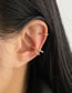 Fashion F05721 Black Alloy Geometry C-shaped Ear Clamps