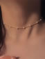 Fashion 1# Alloy Geometric Pearl Necklace
