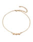 Fashion Gold Alloy Star And Moon Fringe Multilayer Necklace