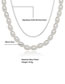 Fashion 8# Alloy Geometric Pearl Beaded Necklace