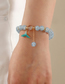 Fashion 7# Crystal Beaded Fishtail Bracelet