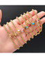 Fashion A Jellyfish Bronze Zirconium Beaded Jellyfish Bracelet