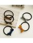 Fashion Bow Knot Navy Hair Rope Acetate Bow Hair Rope