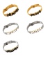 Fashion Gold Brass-inlaid Zircon Oil Dropped Letters Mama Titanium Steel Bracelet