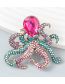 Fashion Octopus Alloy Diamond Octopus Brooch