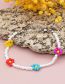 Fashion Qt-n210021a Rice Beaded Braided Daisy Necklace