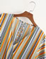 Fashion Colorful Stripes Multicolored Striped Jumpsuit