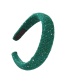 Fashion Green Knitted Wool Headband