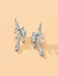 Fashion Silver Color Alloy Geometric Lava Stud Earrings
