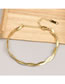 Fashion Gold Titanium Snake Bone Chain Wrap Necklace