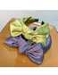 Fashion Olive Green Satin Bow Headband
