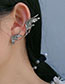 Fashion Left Ear Single Liquid Metal Genie One-piece Ear Cuff