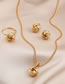 Fashion 2# Alloy Geometric Snake Earring Necklace Set