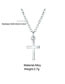 Fashion Gold Alloy Cross Necklace