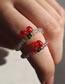 Fashion Color Stretch Crystal Beaded Ring