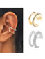 Fashion 3# Alloy Diamond Leaf Ear Clip