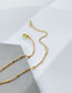 Fashion Gold Pure Copper Chain Link Bracelet