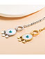 Fashion Gold Titanium Geometric Eye Ot Buckle Bracelet