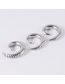 Fashion Bell Mouth Stainless Steel Shaped Snail Dragon Squid Geometric Piercing Ears