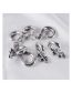 Fashion Bell Mouth Stainless Steel Shaped Snail Dragon Squid Geometric Piercing Ears