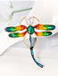 Fashion Color New Personalized Animal Dragonfly Brooch