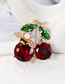 Fashion Color New Personalized Fruit Cherry Brooch