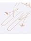 Fashion Gold Metal Geometric Dragonfly Glasses Chain
