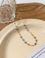 Fashion Color Colorful Crystal Beaded Necklace