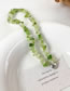 Fashion Green Geometric Gravel Beaded Magnetic Love Necklace